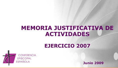 Memoria de actividades 2007